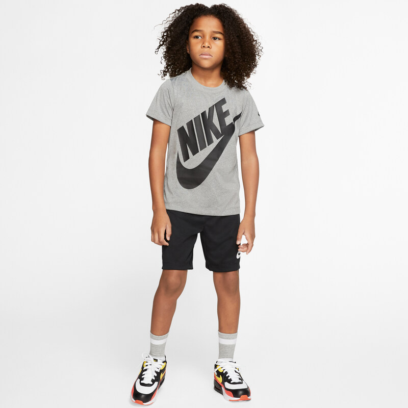 Nike Boys Futura Shorts 2pc Set Black - Detské - Set Nike - Čierne - 66356940