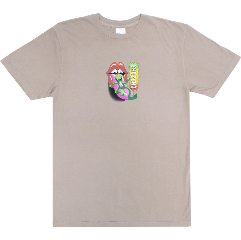 Rip N Dip Happy Lickin Tee Almond - Pánske - Tričko Rip N Dip - Hnedé 66357010