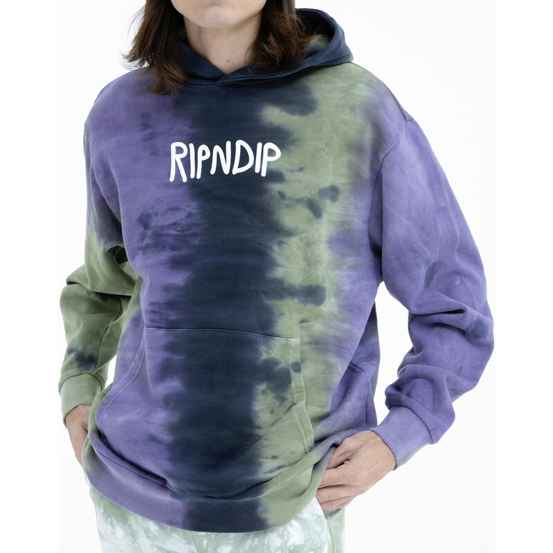 Rip N Dip Rubber Logo Black / Sage / Dark Slate Tie Dye - Pánske - 66357016