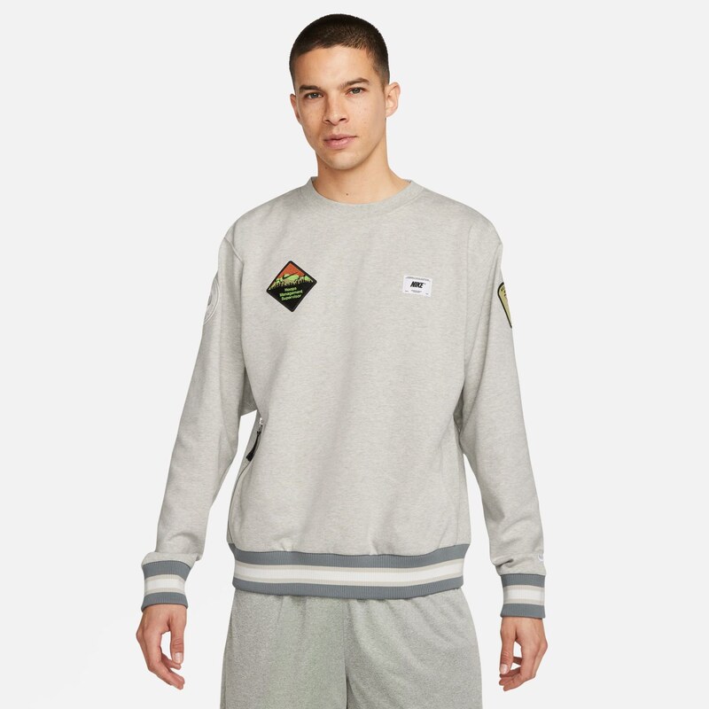 Nike Dri-FIT Standard Issue Basketball Crewneck - Pánske - Mikina Nike 66357103