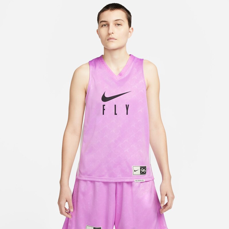 Nike Dri-FIT Standard Issue Wmns Basketball Jersey Rush Fuchsia - 66357105