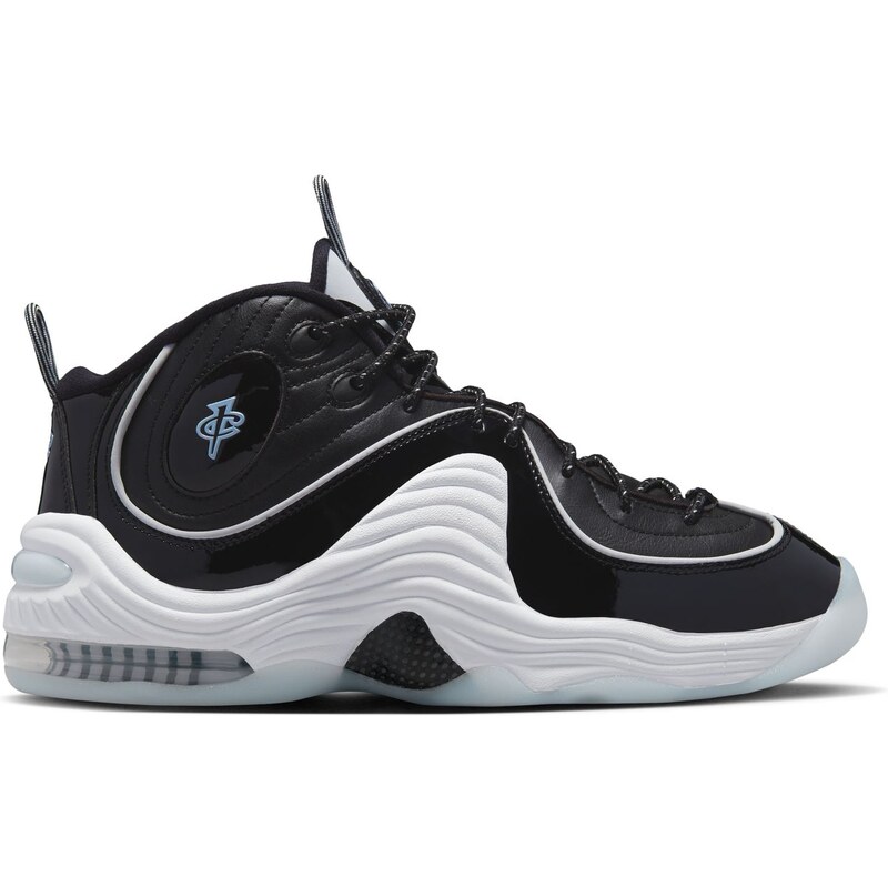 Nike Air Penny 2 Black Patent Football Grey - Pánske - Tenisky Nike - 66357236