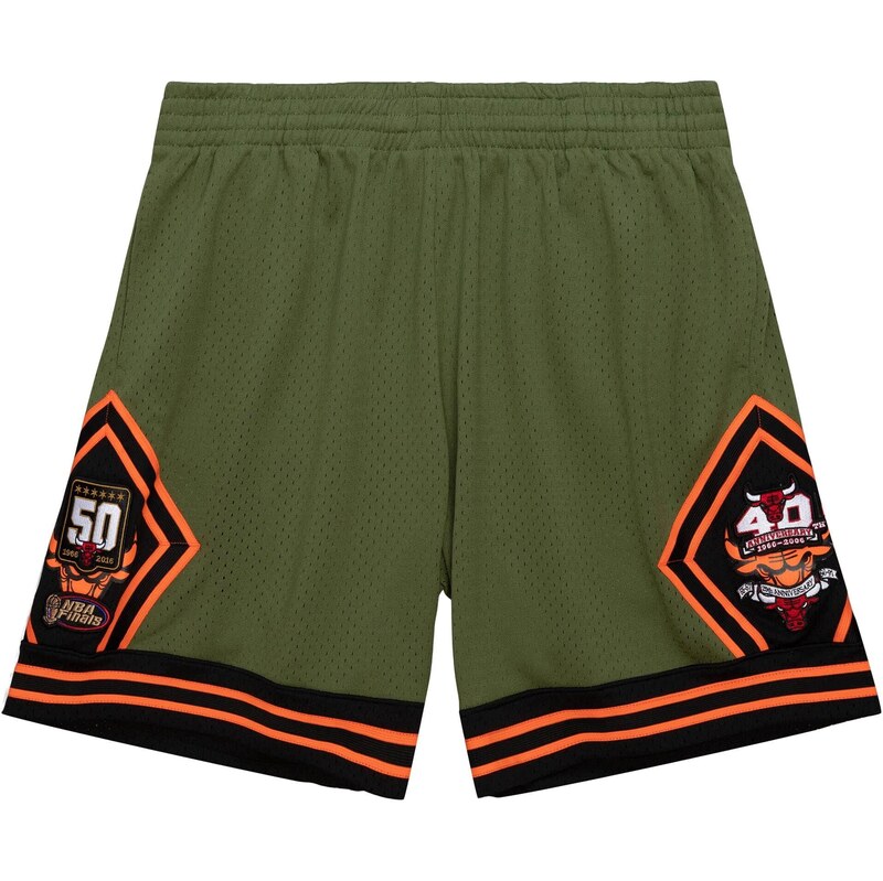Mitchell & Ness Flight Chicago Bulls 1997 Swingman Shorts - Pánske - 66357294
