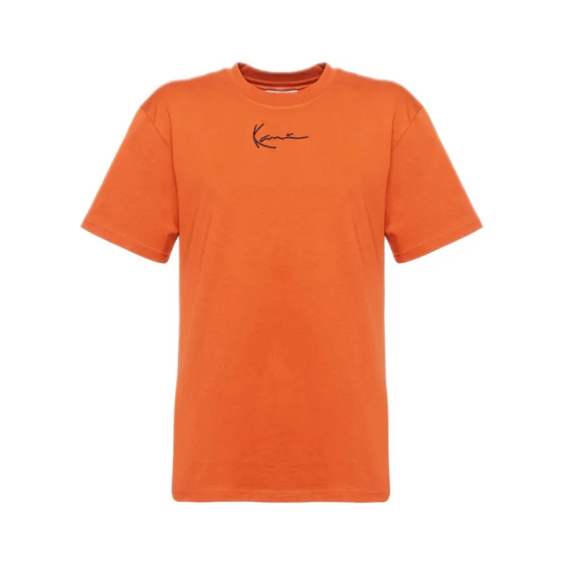Karl Kani Small Signature Essential Tee Dark Orange - Pánske - Tričko 66357378
