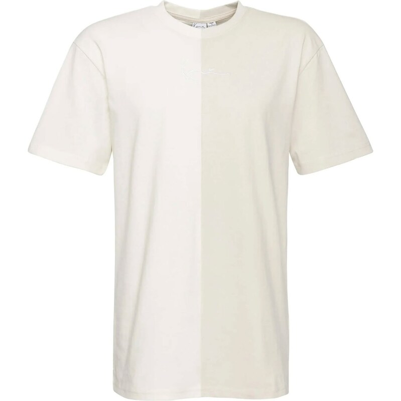 Karl Kani Small Signature Split Tee Off White/Light Sand - Pánske - 66357376