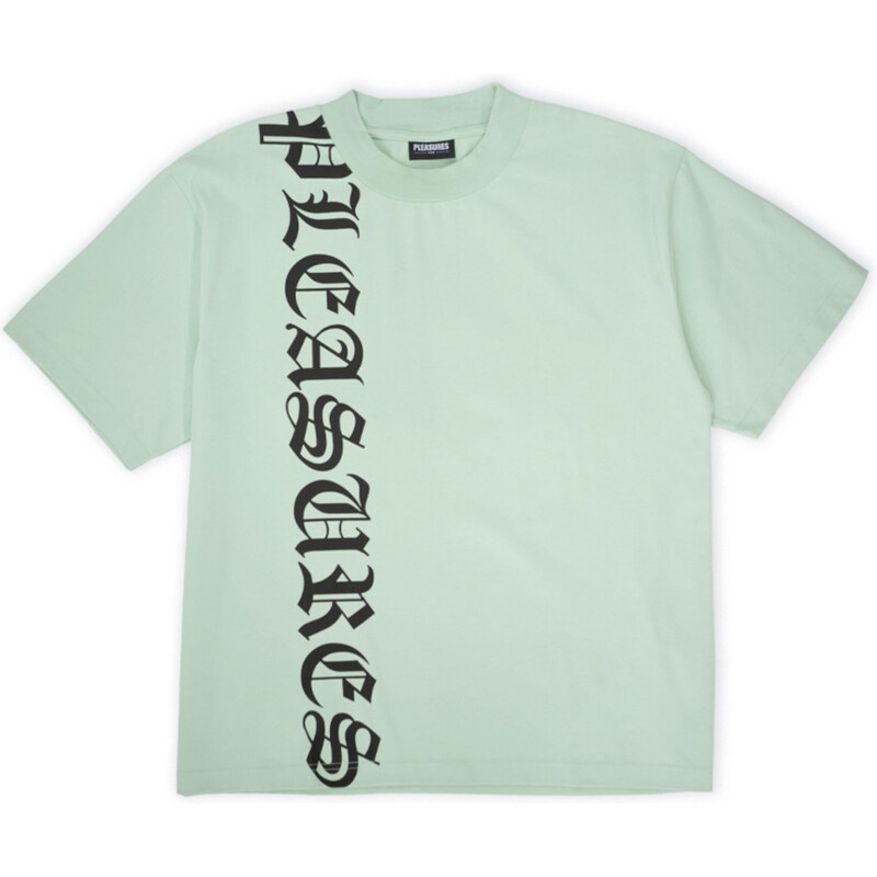 Pleasures Knight Heavyweight Tee Mint - Pánske - Tričko Pleasures - 66357383