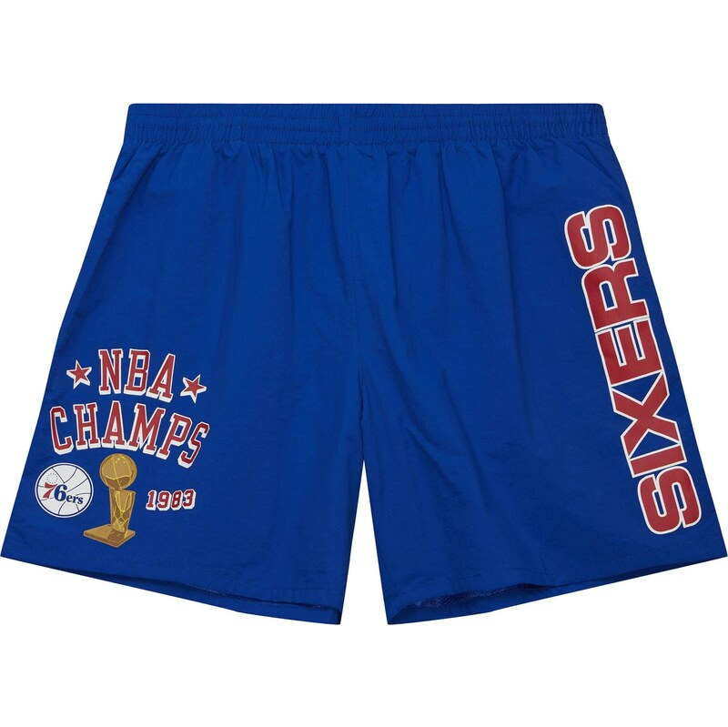 Mitchell & Ness NBA Philadelphia 76ers Team Heritage Woven Shorts - 66357390