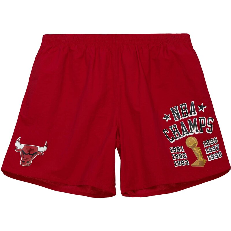 Mitchell & Ness NBA Chicago Bulls Team Heritage Woven Shorts - Pánske 66357391