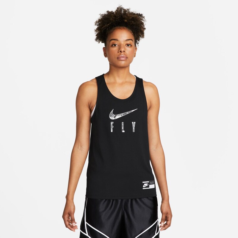 Nike Dri-FIT Wmns Basketball Jersey Black - Dámske - Dres Nike - 66357404