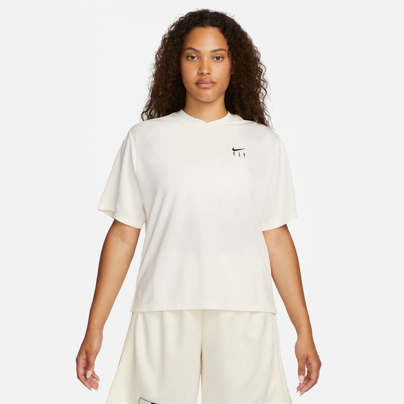 Nike Dri-FIT Warmup Wmns Top Pale Ivory - Dámske - Tričko Nike - Biele 66357405