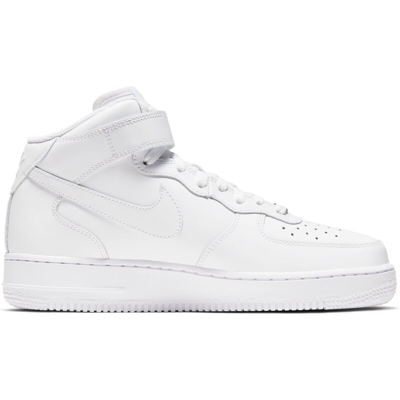 Nike Air Force 1 07 Mid Wmns Triple White - Dámske - Tenisky Nike - 66357427