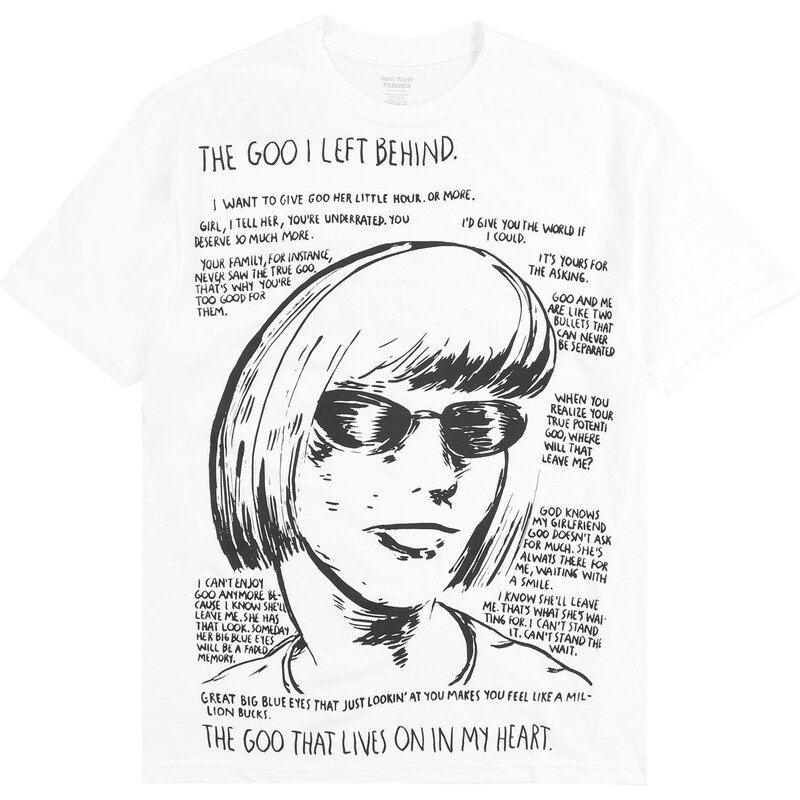 Pleasures The Goo Tee White - Pánske - Tričko Pleasures - Biele - 66357444