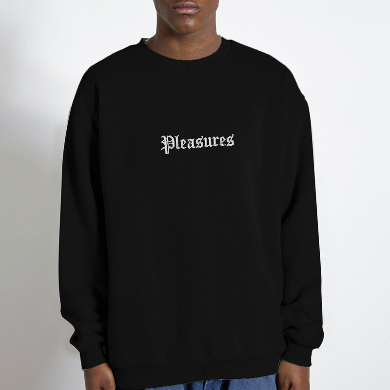 Pleasures Recipe Crewneck Black - Pánske - Crewneck Pleasures - Čierne 66357612