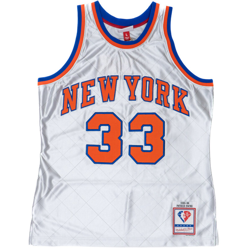 Mitchell & Ness NBA New York Knicks Patrick Ewing 75th Anniversary 66357675