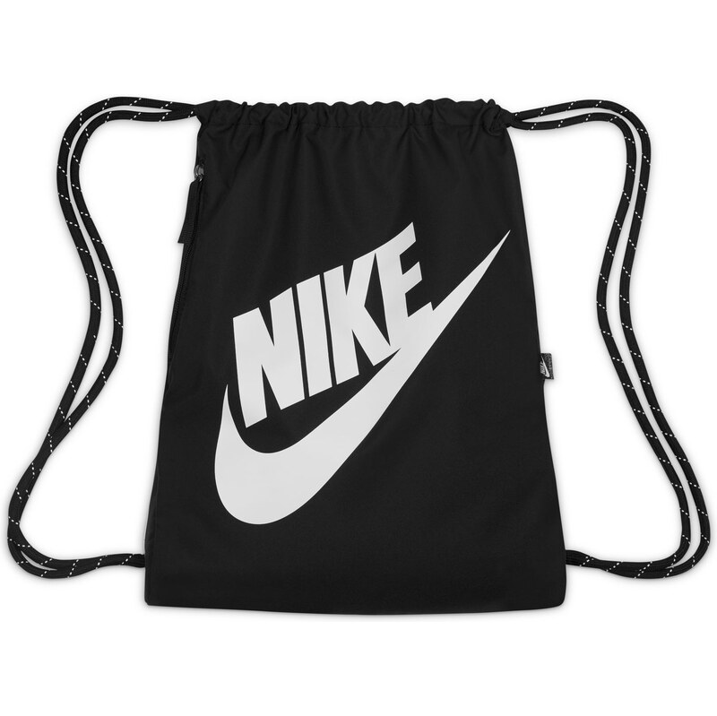 Nike Heritage Drawstring Bag - Unisex - Vak Nike - Čierne - DC4245-010 66357689
