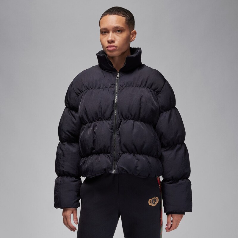 Jordan Wmns Puffer Jacket Black - Dámske - Bunda Jordan - Čierne - 66357735