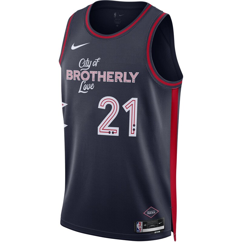 Nike Dri-FIT NBA Philadelphia 76ers Joel Embiid City Edition 23/24 66357731