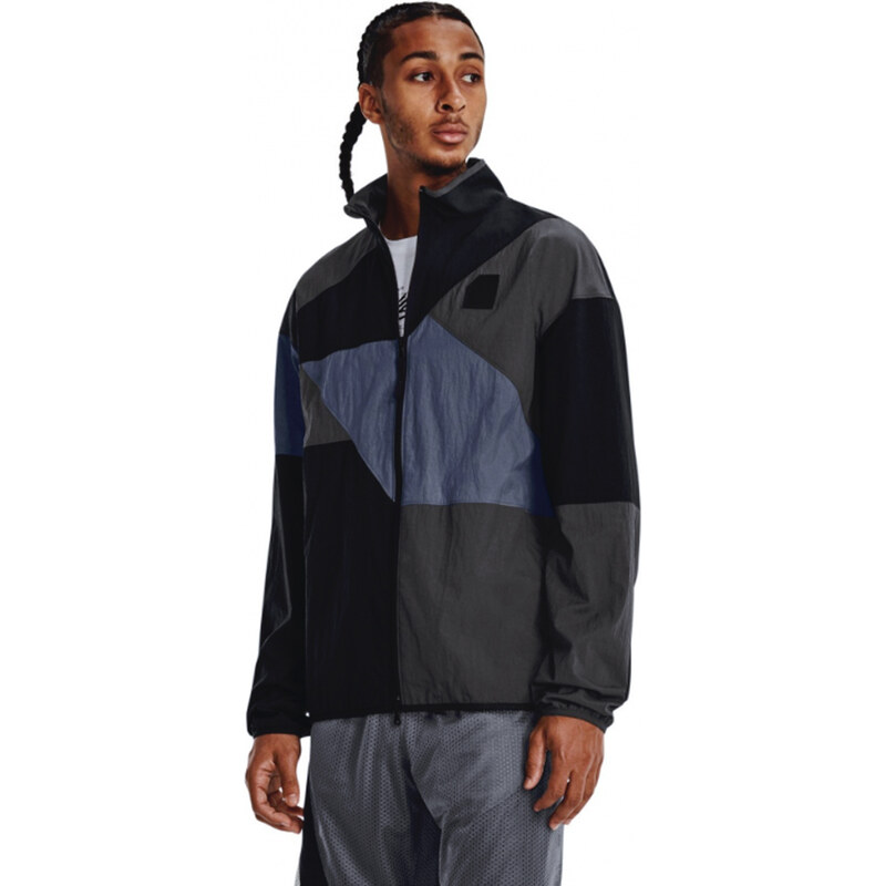 Under Armour Curry FZ Woven Jacket Black - Pánske - Bunda Under Armour 66357800