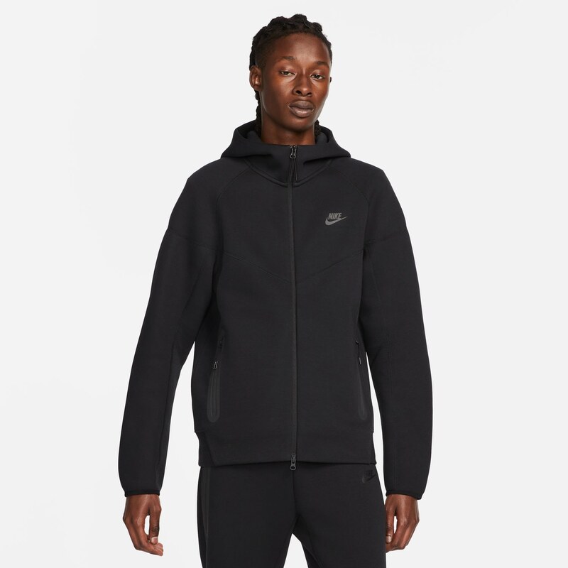 Nike Sportswear Tech Fleece Windrunner Hoodie Black - Pánske - Mikina 66358038