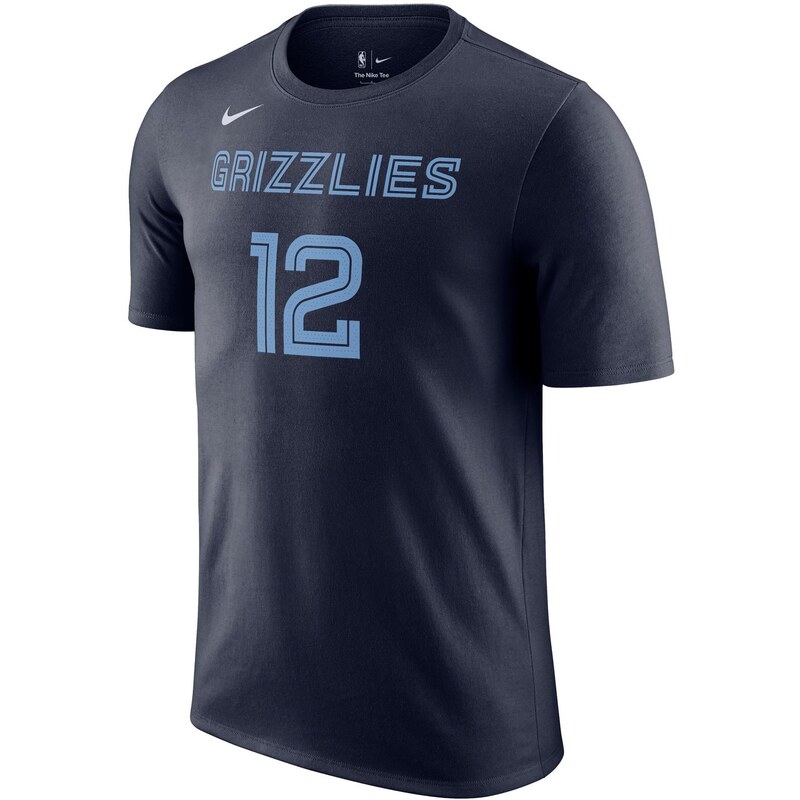 Nike NBA Memphis Grizzlies Ja Morant Tee College Navy - Pánske - 66357919