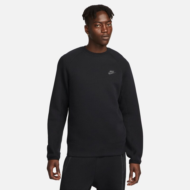Nike Sportswear Tech Fleece Crewneck Black - Pánske - Mikina Nike - 66357954