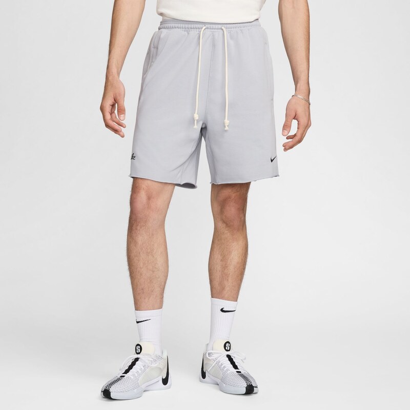 Nike Dri-FIT Standard Issue Fleece 8 Basketball Shorts Wolf Grey - 66358306