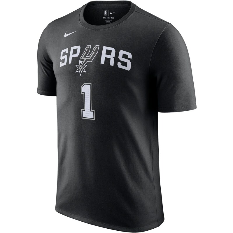 Nike NBA San Antonio Spurs Tee - Pánske - Tričko Nike - Čierne - 66358428