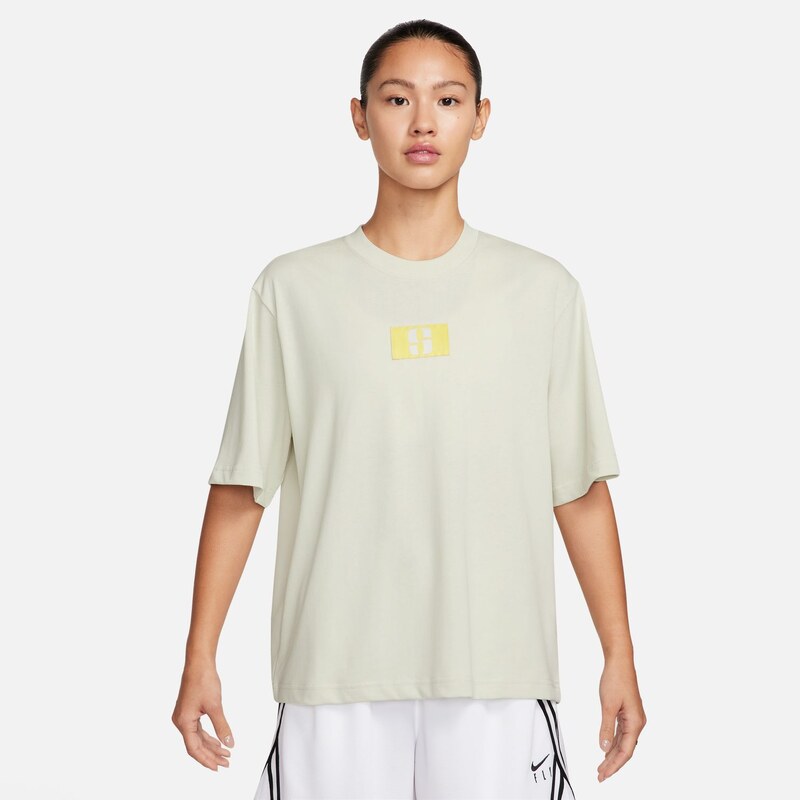 Nike Sabrina Wmns Boxy Tee Sea Glass - Dámske - Tričko Nike - Sivé - 66358445