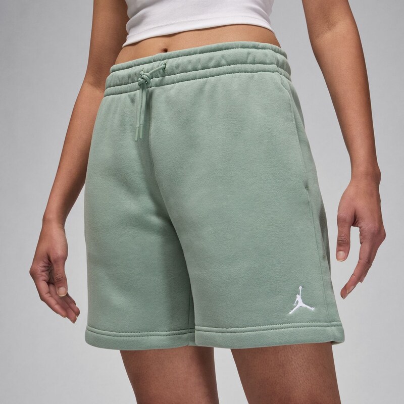 Jordan Brooklyn Fleece Wmns Shorts Jade Smoke - Dámske - Kraťasy 66358458
