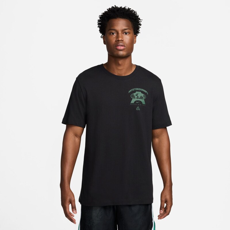 Nike Giannis M90 Basketball Tee Black - Pánske - Tričko Nike - Čierne 66358450