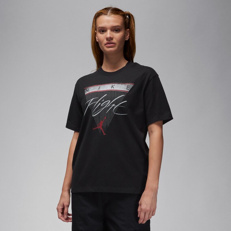 Jordan Flight Heritage Wmns Graphic Tee Black - Dámske - Tričko Jordan 66358467
