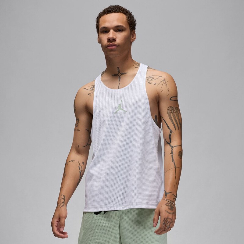 Jordan Flight MVP Reversible Jersey White/Seafoam - Pánske - Dres 66358523