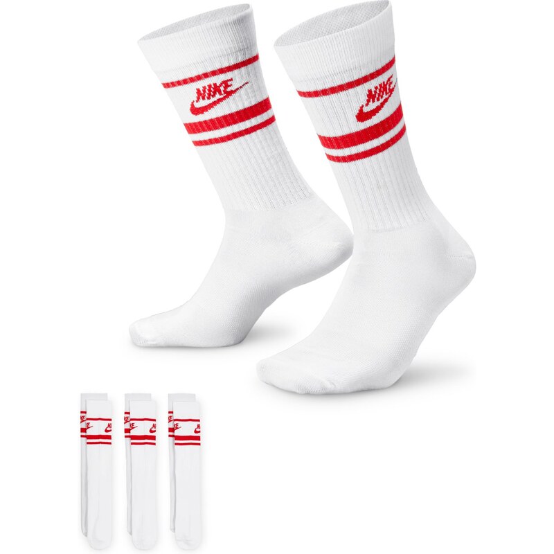 Nike Sportswear Dri-FIT Everyday Essential Crew 3-Pack Socks White 66358527