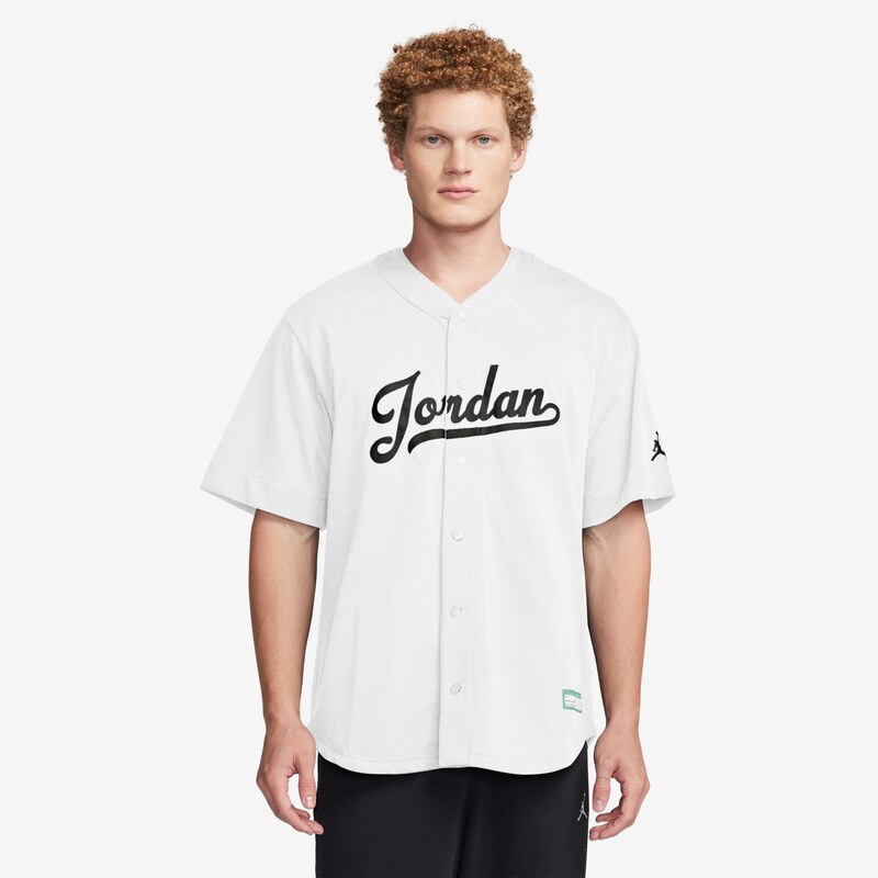 Jordan Flight MVP Baseball Shirt White - Pánske - Tričko Jordan - 66358538