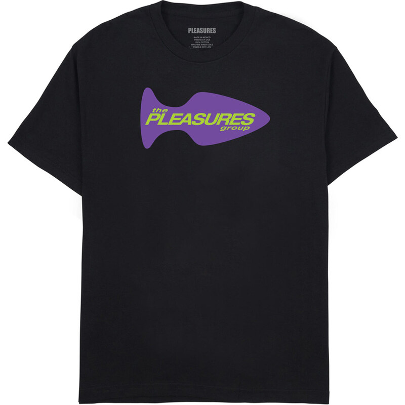 Pleasures Group Tee Black - Pánske - Tričko Pleasures - Čierne - 66358590