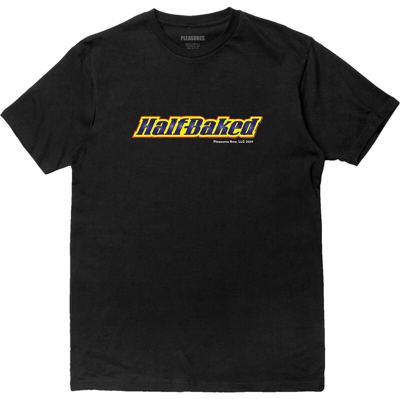 Pleasures Half Baked Tee Black - Pánske - Tričko Pleasures - Čierne - 66358592