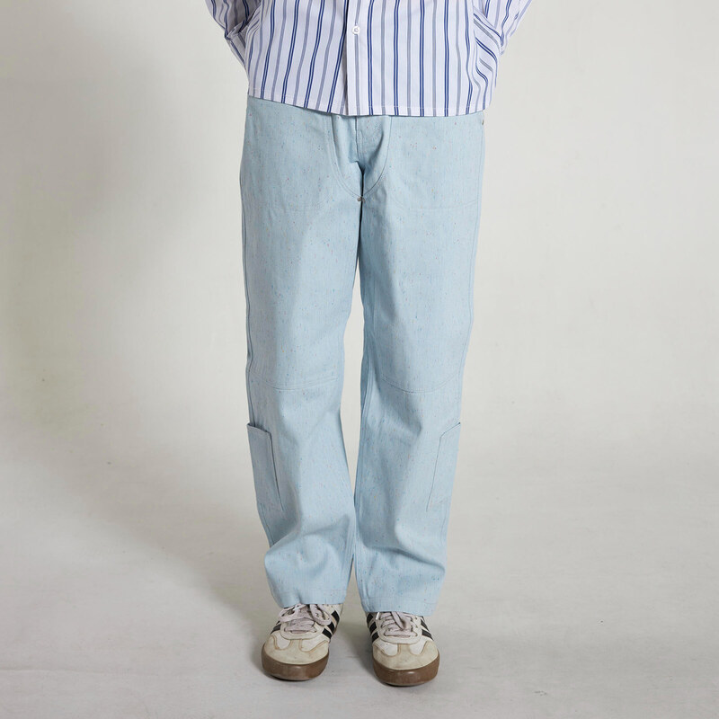 Pleasures Ultra Work Jeans Light Indigo - Pánske - Nohavice Pleasures 66358601