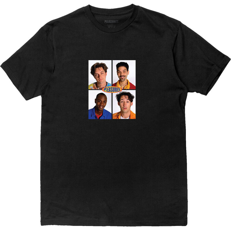 Pleasures Cast Tee Black - Pánske - Tričko Pleasures - Čierne - 66358600