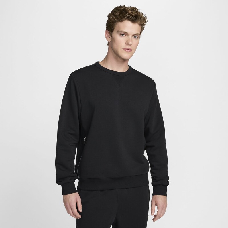 Nike Dri-FIT Standard Issue Basketball Crewneck Black - Pánske - 66358627