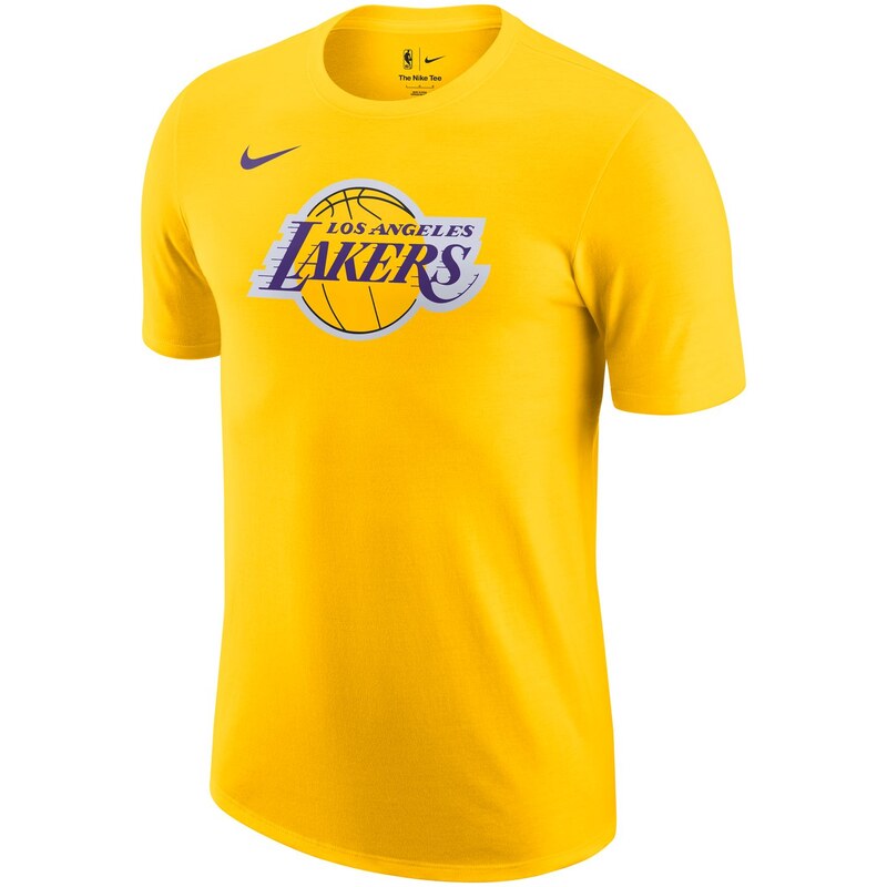 Nike NBA Los Angeles Lakers Essential Tee Amarillo - Pánske - Tričko 66358617