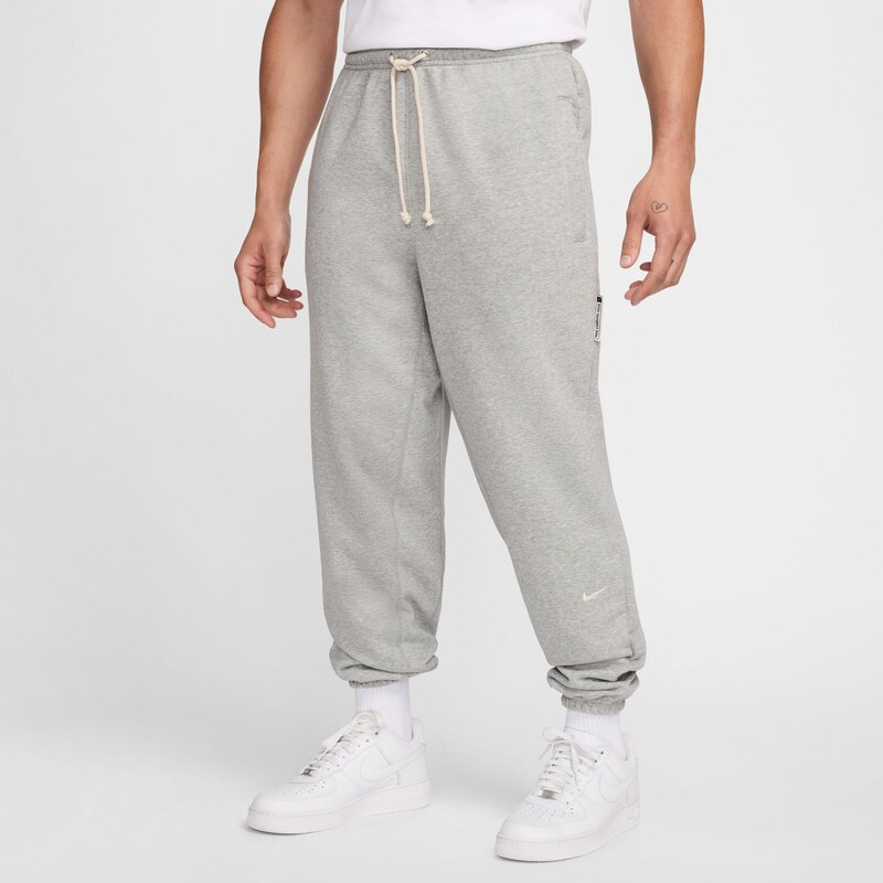 Nike Dri-FIT Standard Issue Basketball Pants Heather Grey - Pánske - 66358630