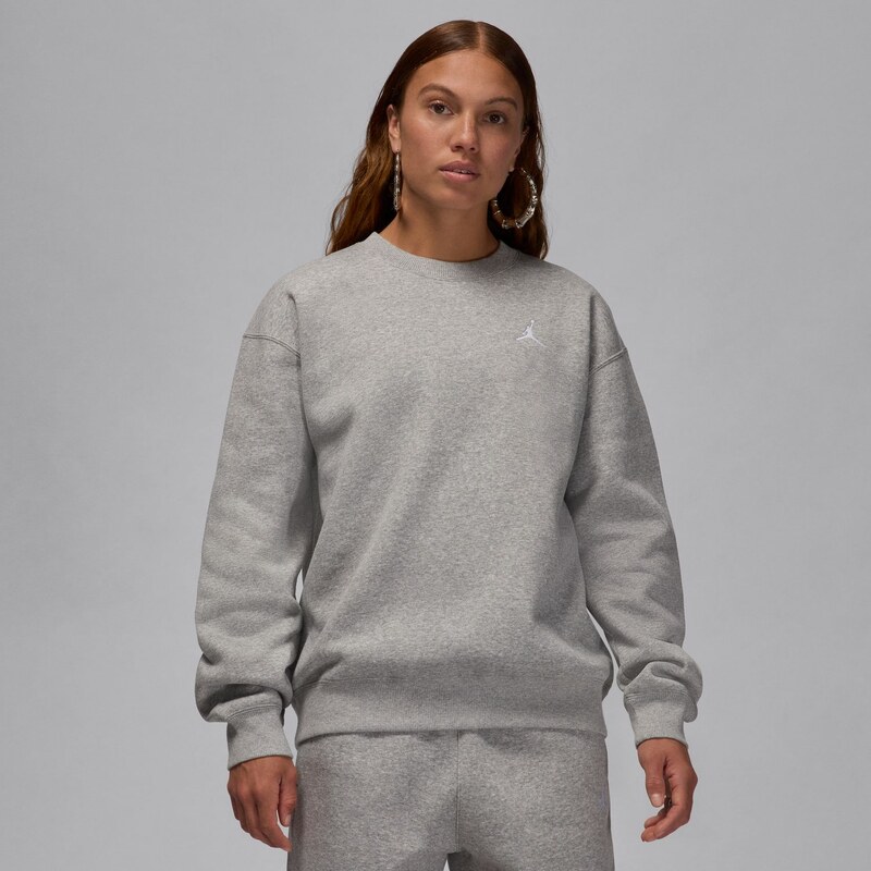 Jordan Brooklyn Fleece Wmns Crewneck Heather Grey - Dámske - Mikina 66358653