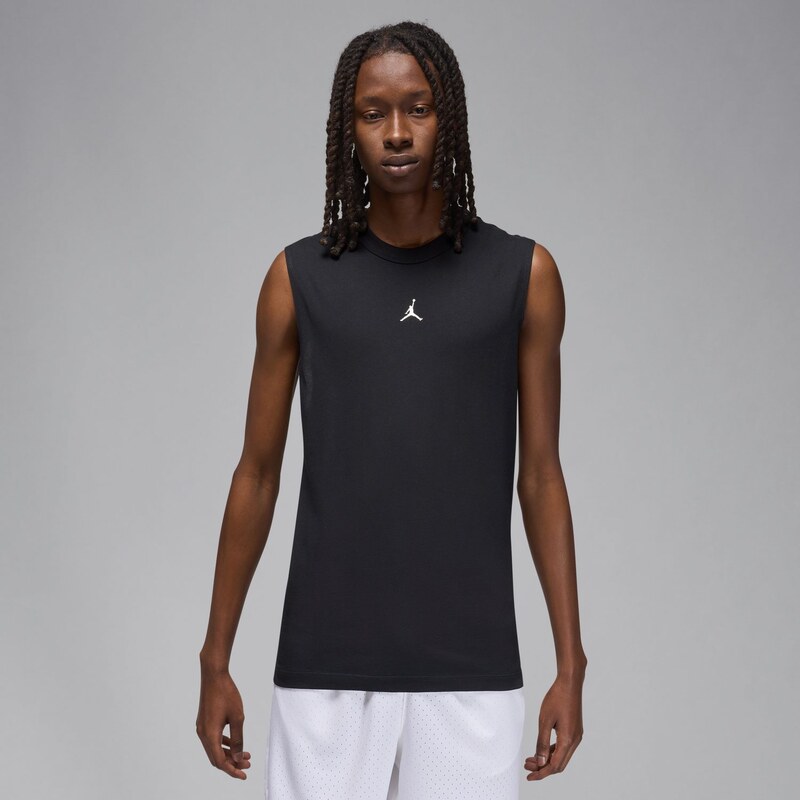 Jordan Sport Dri-FIT Sleeveless Top Black - Pánske - Dres Jordan - 66358657