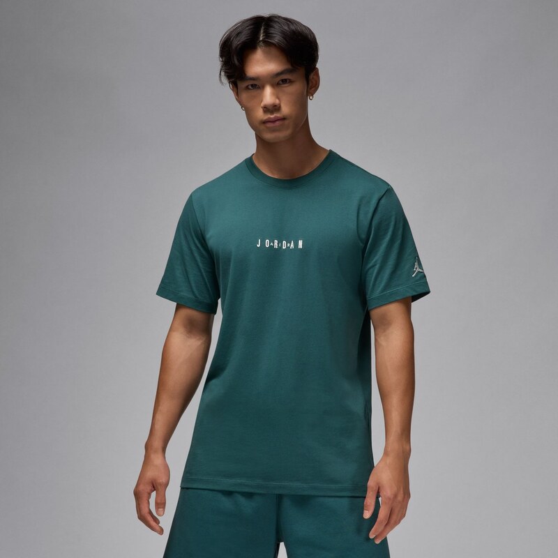 Jordan Air Mens T-Shirt Green - Pánske - Tričko Jordan - Zelené - 66358705