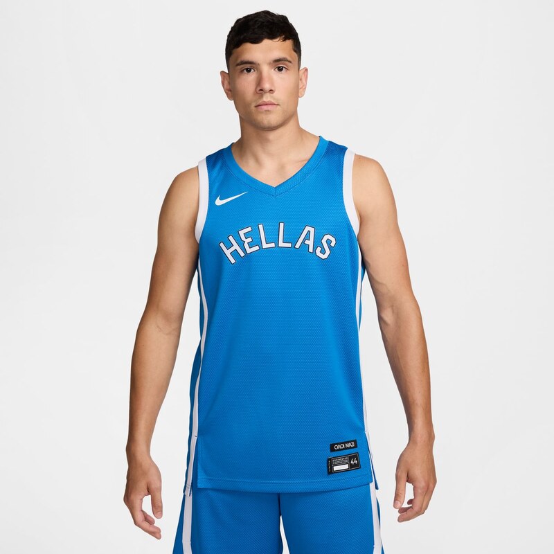 Nike Dri-FIT Greece Limited Road Jersey - Pánske - Dres Jordan - Modré 66358713