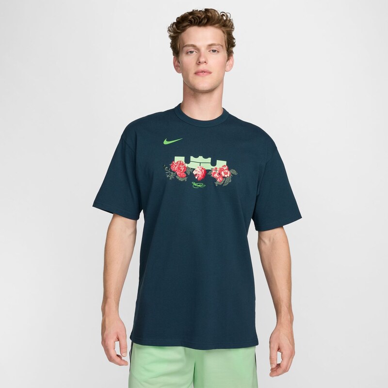 Nike LeBron Max90 Basketball Tee Blue - Pánske - Tričko Nike - Modré - 66358714