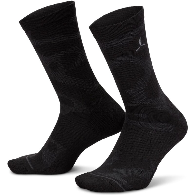 Jordan Everyday Cushioned Crew Socks Black - Unisex - Ponožky Jordan - 66358742