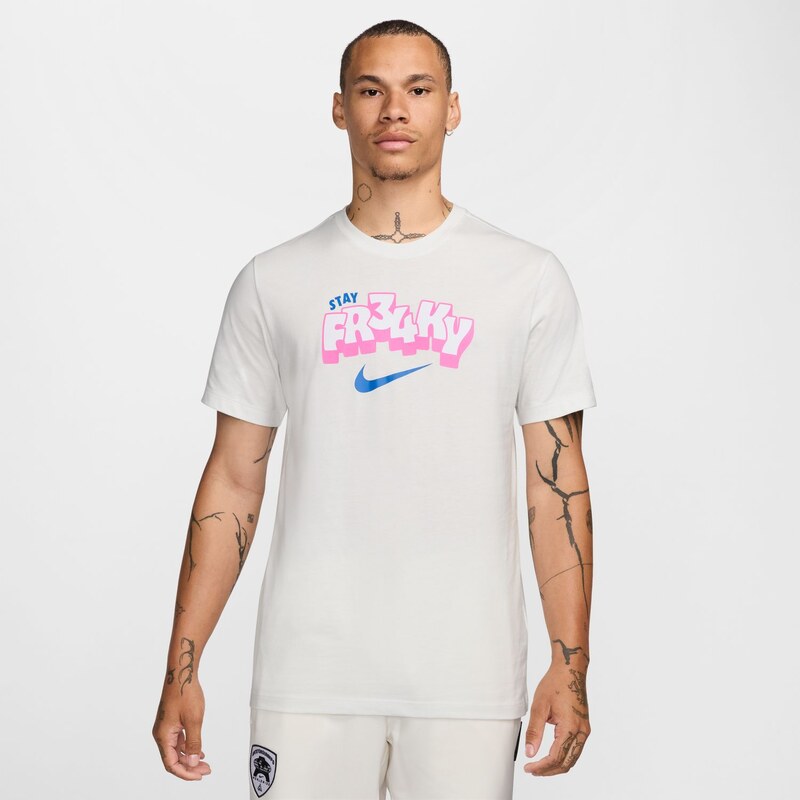 Nike Giannis Basketball Tee White - Pánske - Tričko Nike - Biele - 66358902