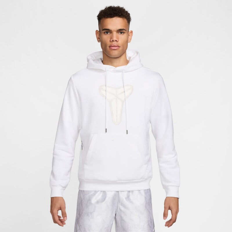 Nike Kobe Dri-FIT Standard Issue Basketball Hoodie White - Pánske - 66358911