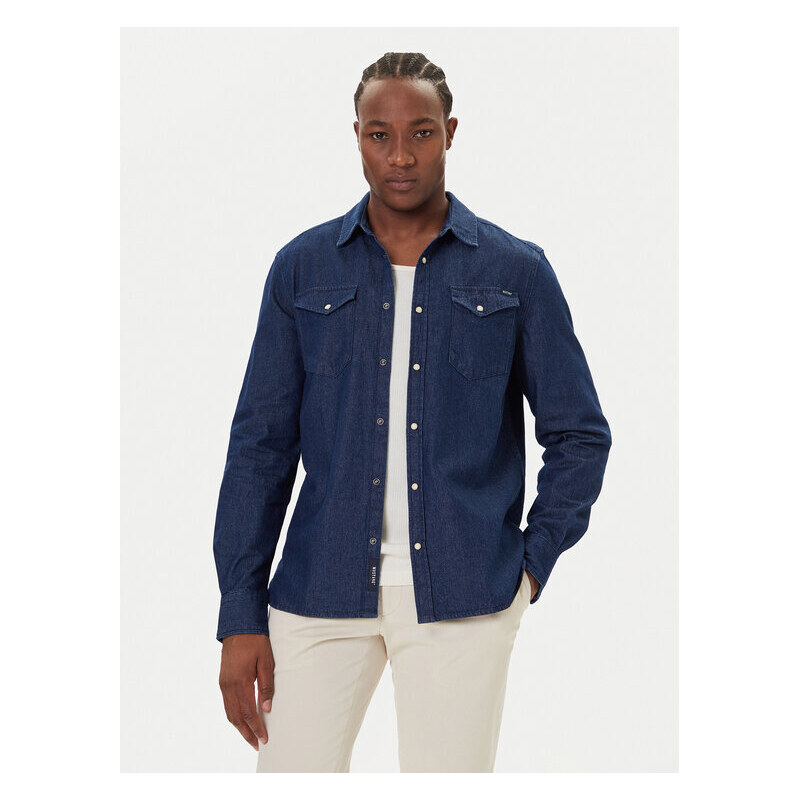 džínsová košeľa Mustang 65393147